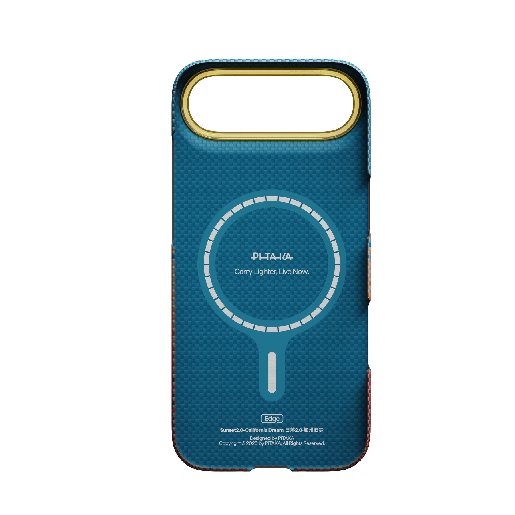 Pitaka Edge Dėklas, California Dream Sunset 2.0 #1 – Apple iPhone Air aprašymas - Prekės nuotrauka