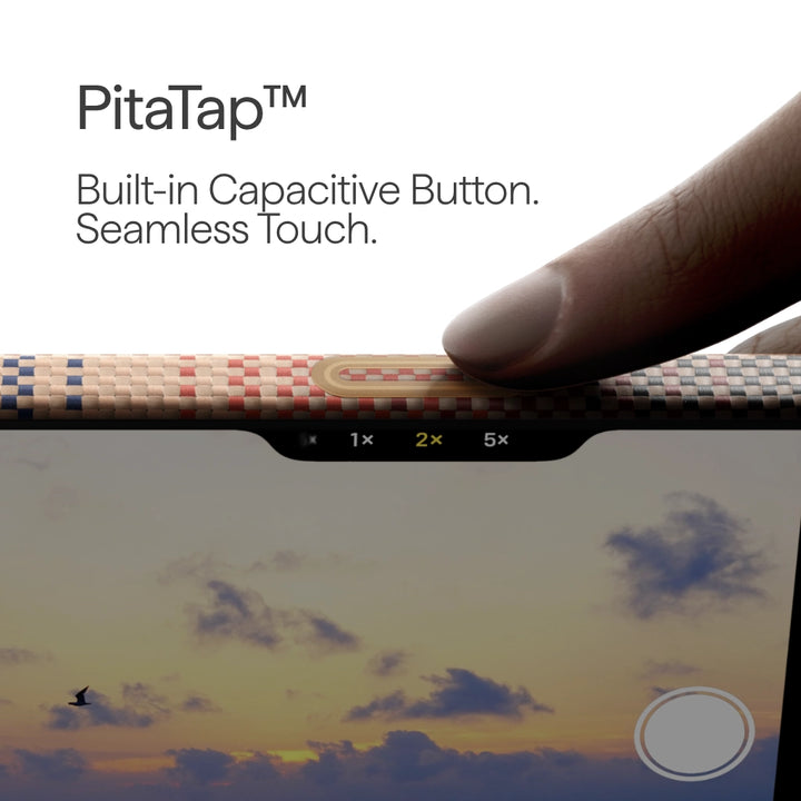 Burga Pitaka Edge dėklas, Sunset – iPhone 18/17 Pro Max aprašymas - Prekės nuotrauka