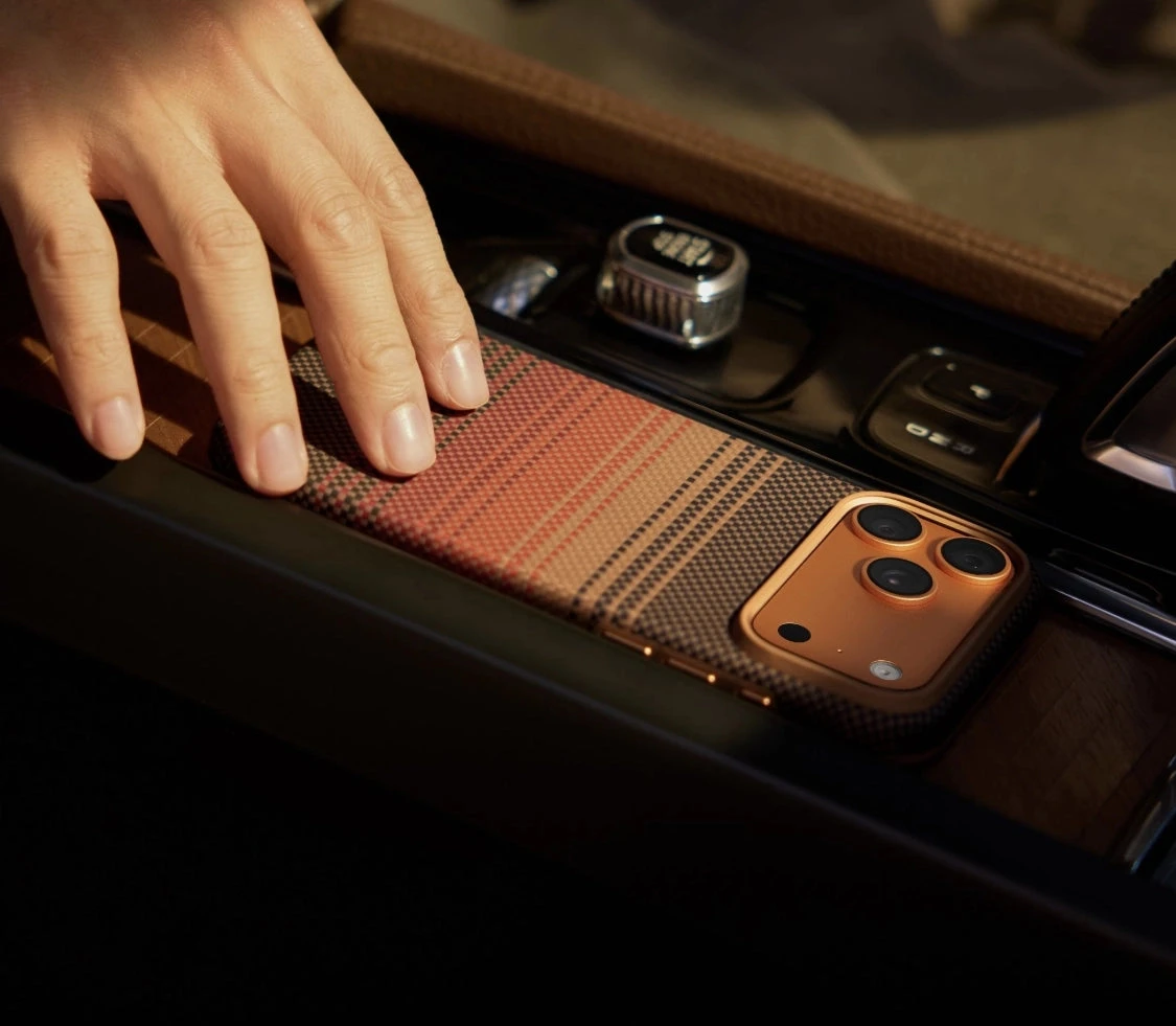Dėklas Pitaka Summa Case, Sunset – Apple Phone 16 Pro Max aprašymas - Prekės nuotrauka