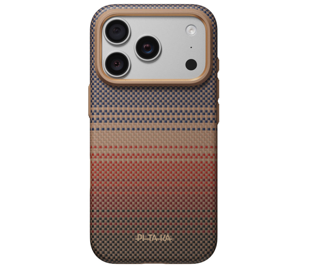 PITAKA Summa dėklas, skirtas iPhone 18 Pro / 17 Pro Sunset aprašymas - Prekės nuotrauka
