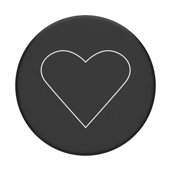 Popsockets 2 Baltas Heart Juodas 800667 telefono laikiklis – standard aprašymas - Prekės nuotrauka Popsockets 2 Baltas Heart Juodas 800667 telefono laikiklis – standard aprašymas - Prekės nuotrauka