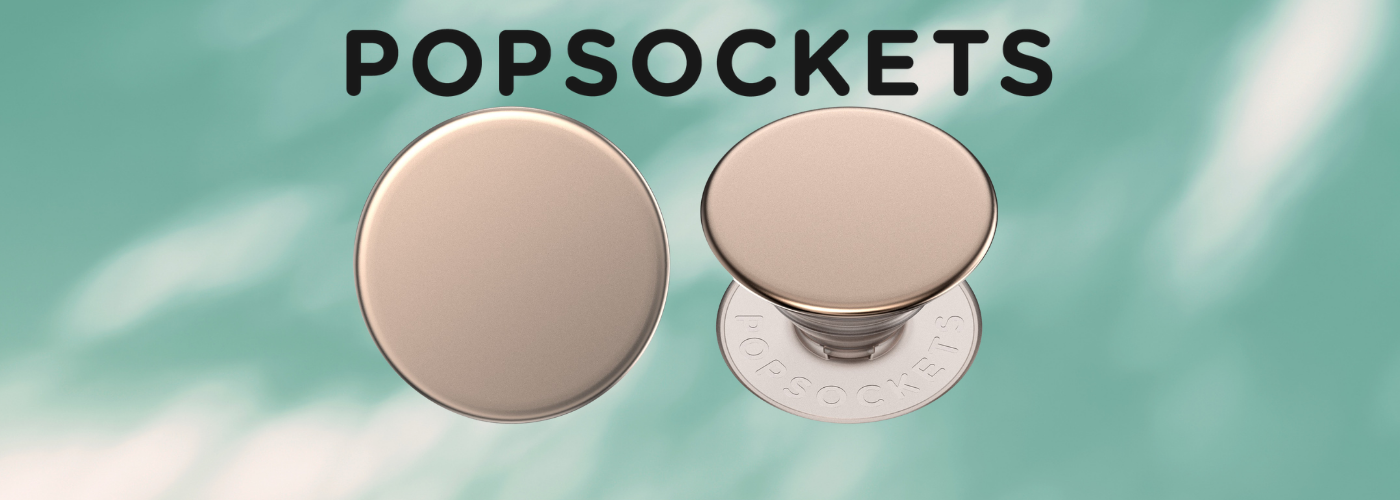 PopSockets MagSafe Aluminum Latte telefono laikiklis ir stovas, smėlio spalvos aprašymas - Prekės nuotrauka