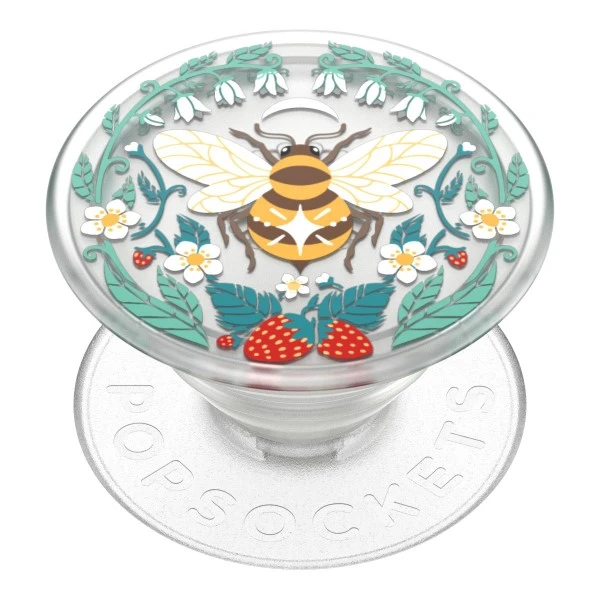 Popsockets PlantCore Grip Bee Boho 806486 telefono laikiklis ir stovas aprašymas - Prekės nuotrauka