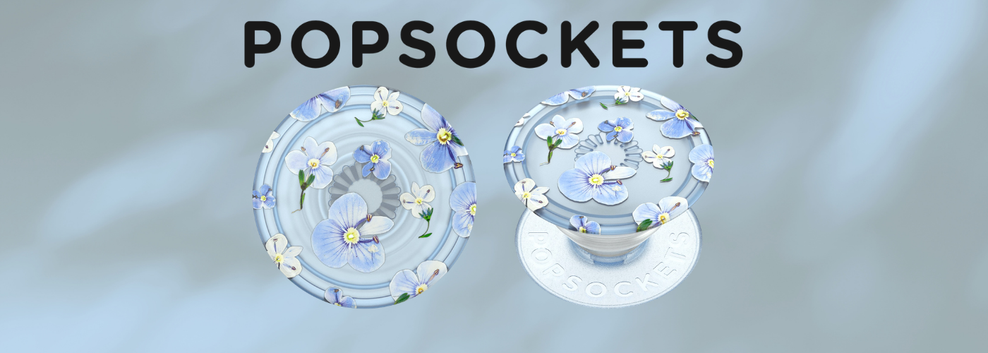 Popsockets PlantCore laikiklis telefonui Mėlyna Fields – telefono laikiklis ir stovas, mėlynas aprašymas - Prekės nuotrauka