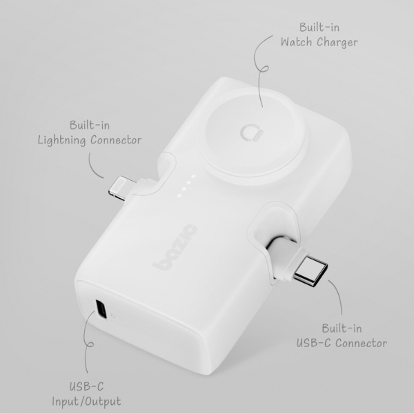 Energea PowerBank 3in1 Bazic Koda 5000mAh PD20W USB-C/Lightning juodos spalvos aprašymas - Prekės nuotrauka Energea PowerBank 3in1 Bazic Koda 5000mAh PD20W USB-C/Lightning juodos spalvos aprašymas - Prekės nuotrauka