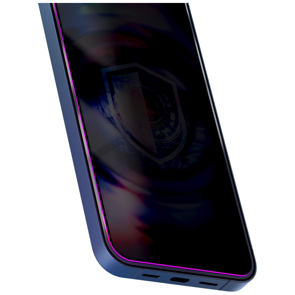 3MK HardGlass Max Privacy su aplikatoriumi, skirtas Samsung Galaxy S24 Ultra, juodos spalvos aprašymas - Prekės nuotrauka