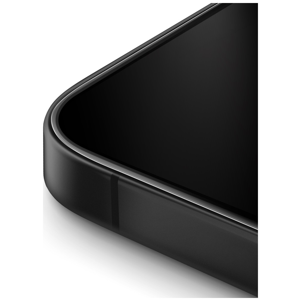 Privatumą saugantis stiklas UNIQ Optix SwiftFit Privacy DX2, skirtas iPhone 18 Pro su aplikatoriumi aprašymas - Prekės nuotrauka