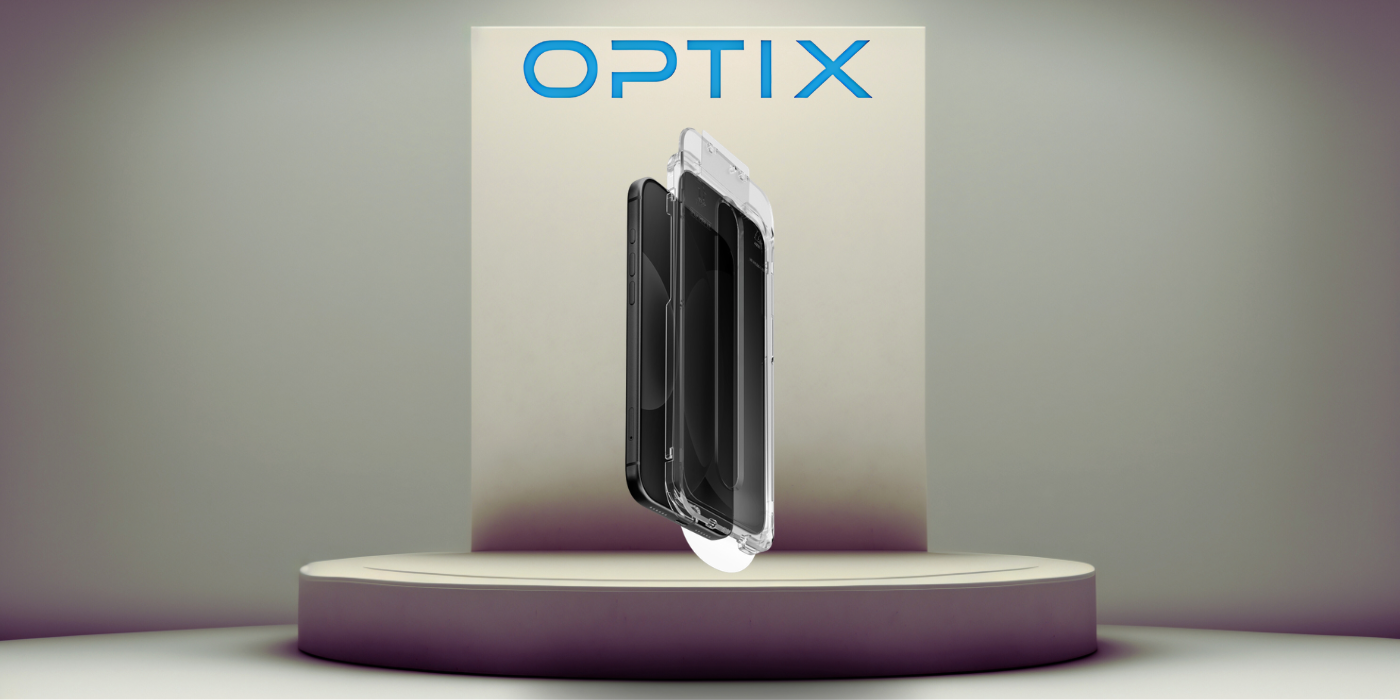 Privatumą užtikrinantis stiklas UNIQ Optix SwiftFit Privacy DX2, skirtas iPhone 18 Pro Max su aplikatoriumi aprašymas - Prekės nuotrauka