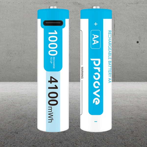 Proove AA Batteries 4100mWh 2vnt baltos spalvos aprašymas - Prekės nuotrauka