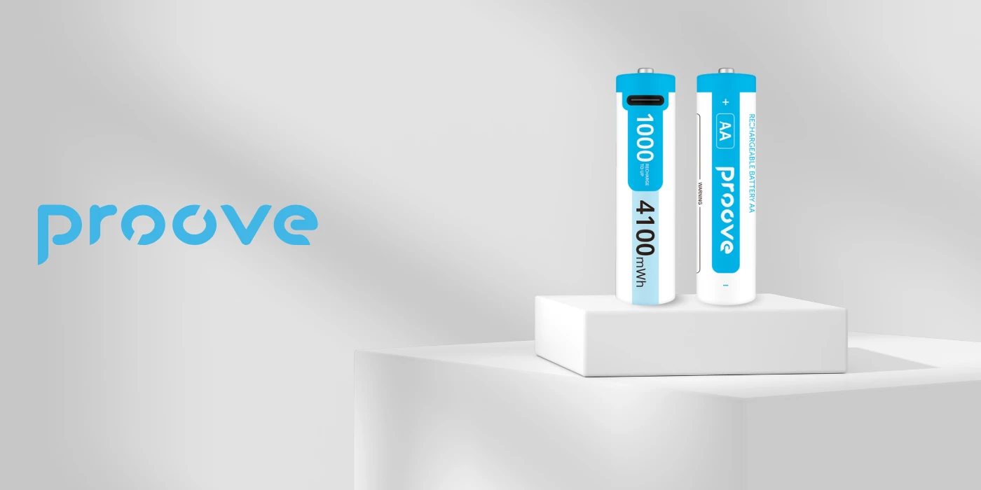 Proove AA Batteries 4100mWh 2vnt baltos spalvos aprašymas - Prekės nuotrauka