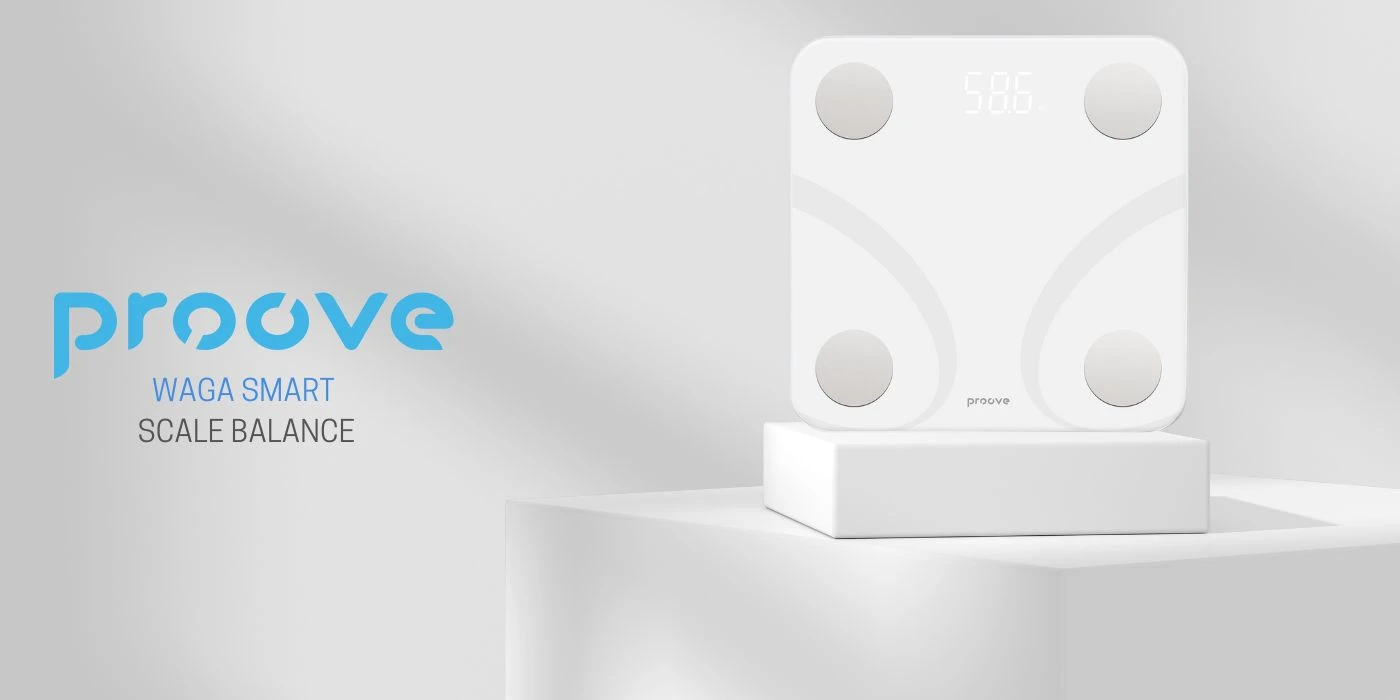 Proove išmaniosios svarstyklės Balance Bluetooth baltos spalvos aprašymas - Prekės nuotrauka Proove išmaniosios svarstyklės Balance Bluetooth baltos spalvos aprašymas - Prekės nuotrauka
