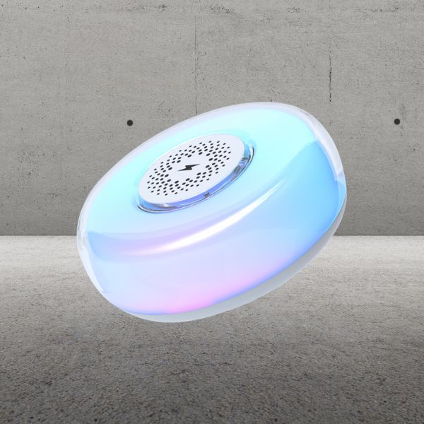 Proove naktinė lempa Alien LED RGB 5W su 15W belaidžiu įkrovikliu, baltos spalvos aprašymas - Prekės nuotrauka