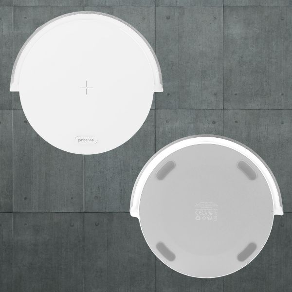 Proove naktinė lempa Light Bridge LED 3W su 15W indukciniu įkrovimu, baltos spalvos aprašymas - Prekės nuotrauka
