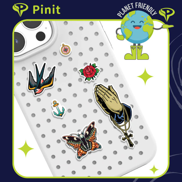 Przyrožinės spalvosi Pinit Tattoo Pin do Pinit DėklasWzór 2 aprašymas - Prekės nuotrauka Przyrožinės spalvosi Pinit Tattoo Pin do Pinit DėklasWzór 2 aprašymas - Prekės nuotrauka