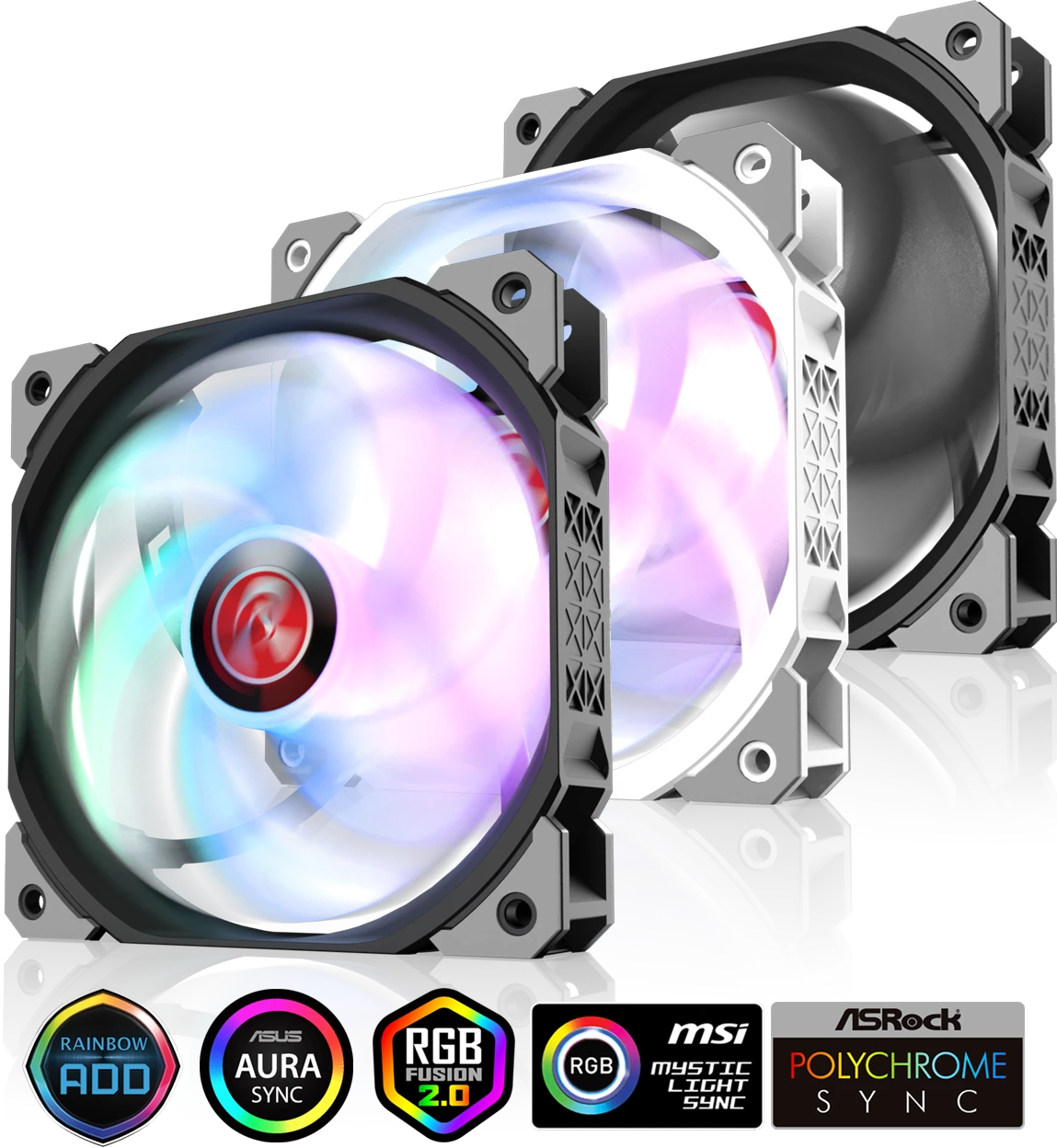 Raijintek AGERAS 12 ARGB-1, case fan juodas aprašymas - Prekės nuotrauka Raijintek AGERAS 12 ARGB-1, case fan juodas aprašymas - Prekės nuotrauka