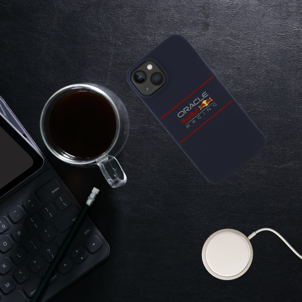 Red Bull Raudona Bull Raudona Bull RBHMP14S24SIHSRV Apple iPhone 14 6.1″ kietas dėklas navy Silicone Horizontal Logo MagSafe aprašymas - Prekės nuotrauka