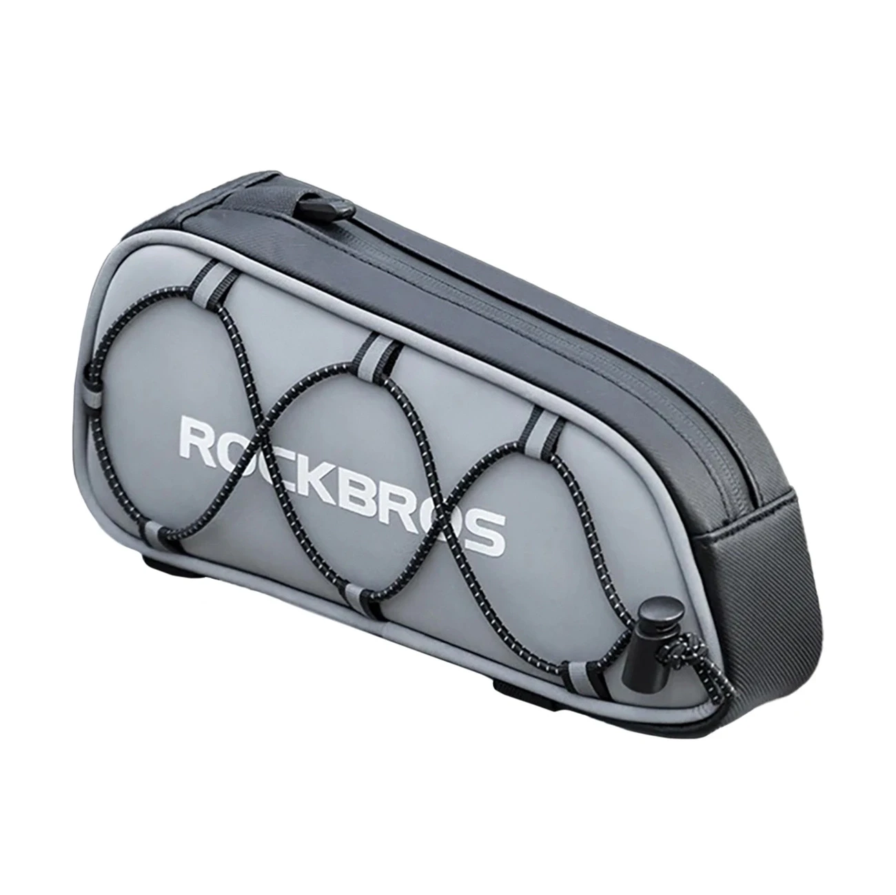 Rockbros 3012010901 bike frame bag 0.9 l – sidabrinis aprašymas - Prekės nuotrauka