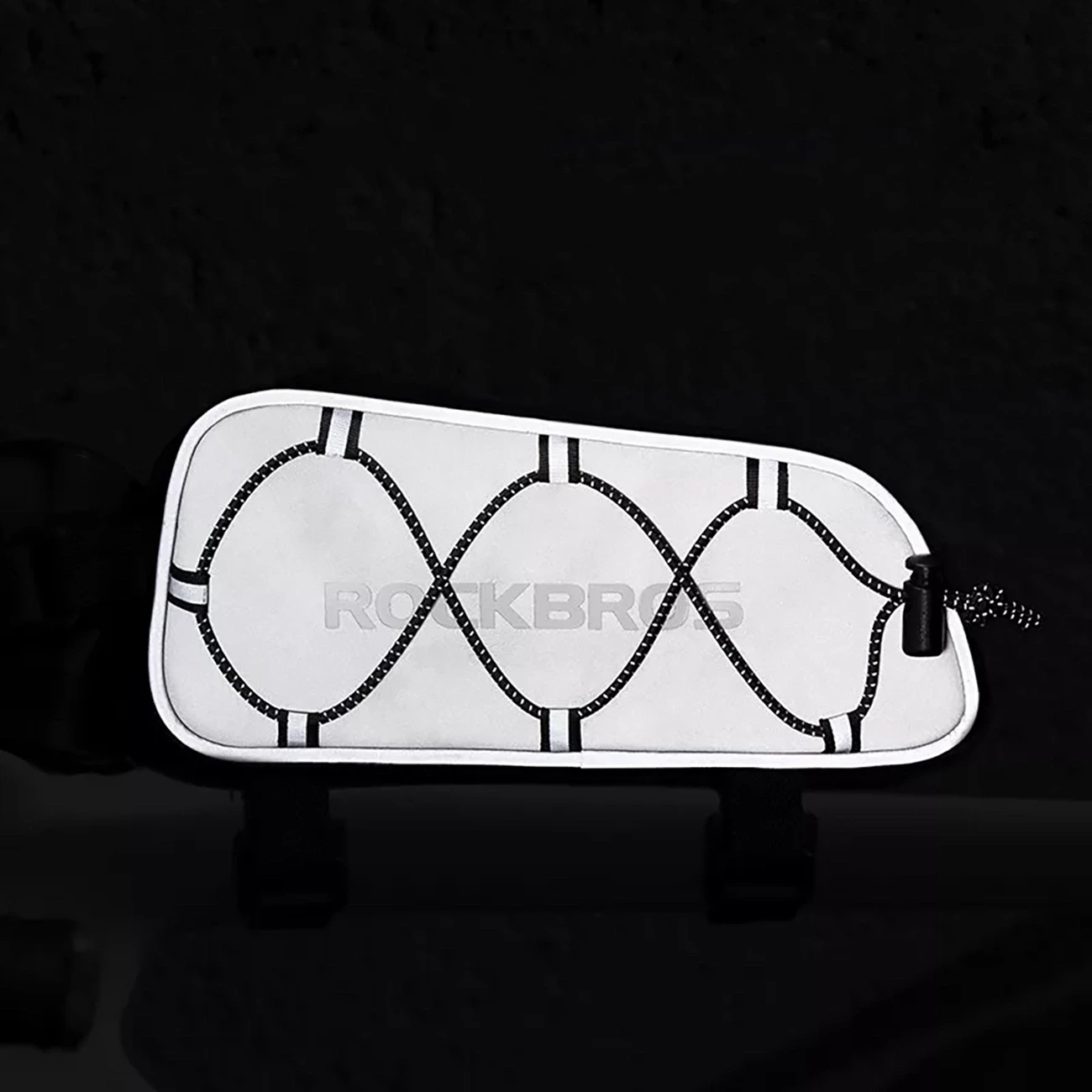 Rockbros 3012010901 bike frame bag 0.9 l – sidabrinis aprašymas - Prekės nuotrauka