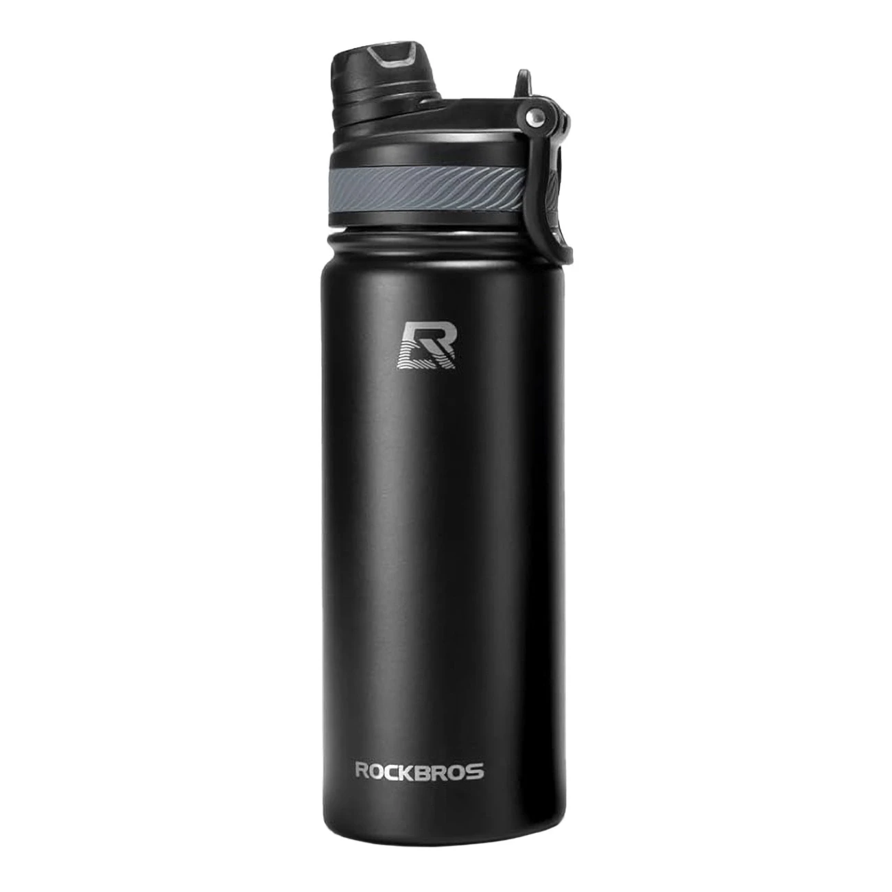 Rockbros 35210029001 terminė gertuvė dviračiui 550 ml – juodos spalvos aprašymas - Prekės nuotrauka
