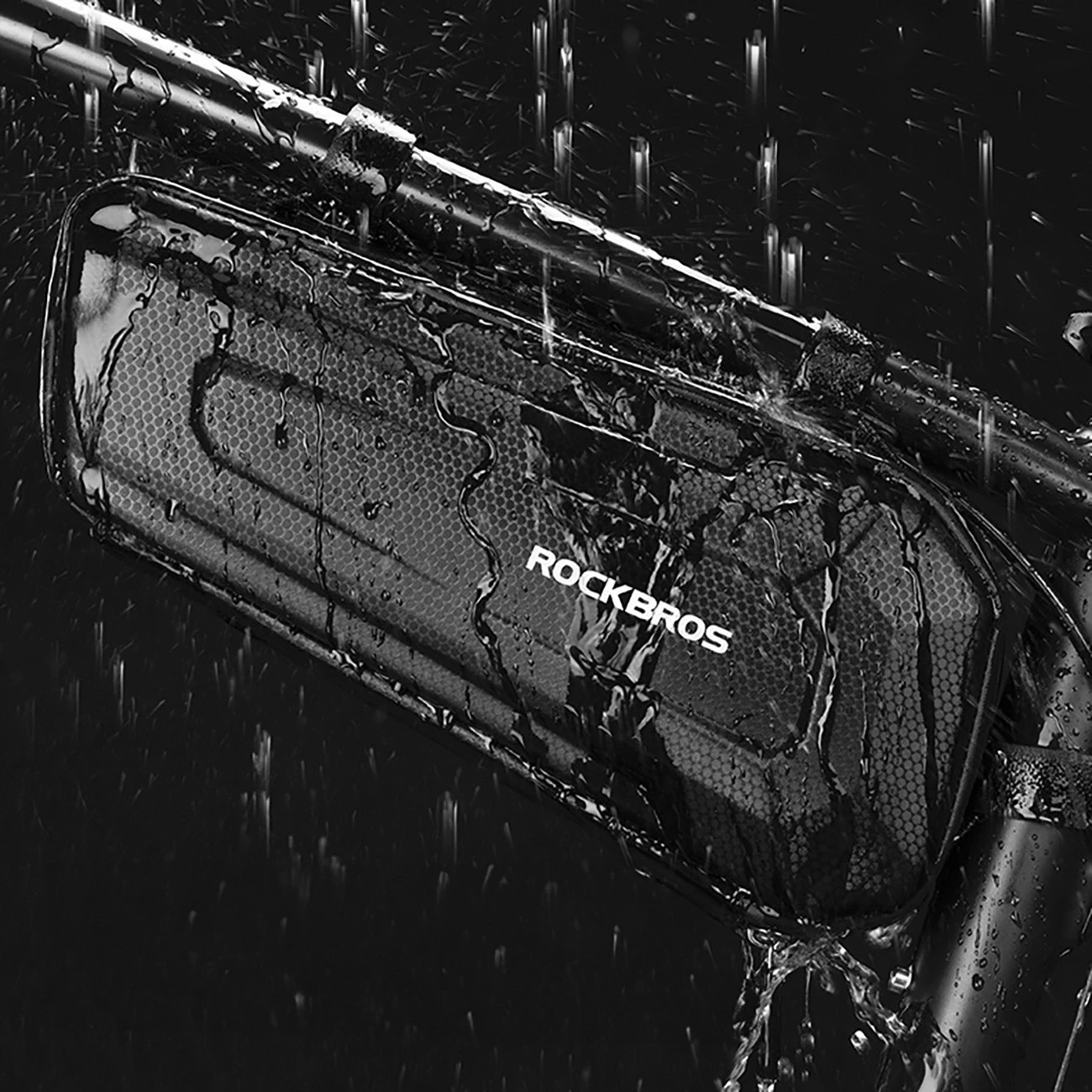 Rockbros B66 waterproof dviračio krepšys for frame – juodos spalvos aprašymas - Prekės nuotrauka Rockbros B66 waterproof dviračio krepšys for frame – juodos spalvos aprašymas - Prekės nuotrauka