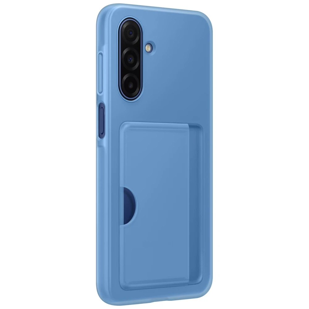 Samsung Card Slot Dėklas skirtas Galaxy A17 mėlynos spalvos aprašymas - Prekės nuotrauka