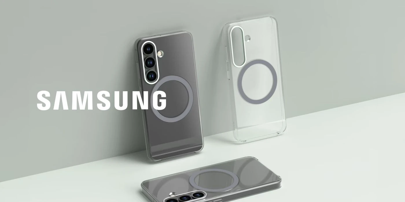 Dėklas Spigen „Samsung Galaxy S25“ skaidrus magnetinis dangtelis, skaidrus aprašymas - Prekės nuotrauka