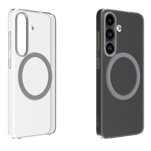 Dėklas Spigen „Samsung Galaxy S25“ skaidrus magnetinis dangtelis, skaidrus aprašymas - Prekės nuotrauka