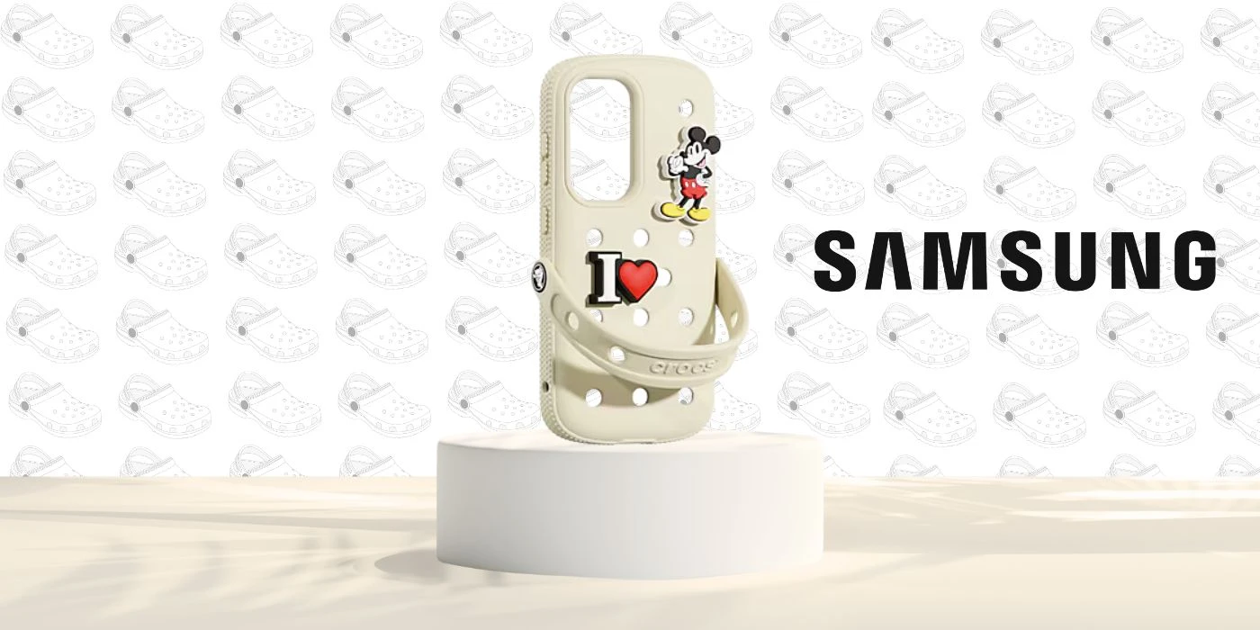 Dėklas Samsung Crocs Galaxy S25 kaulas aprašymas - Prekės nuotrauka