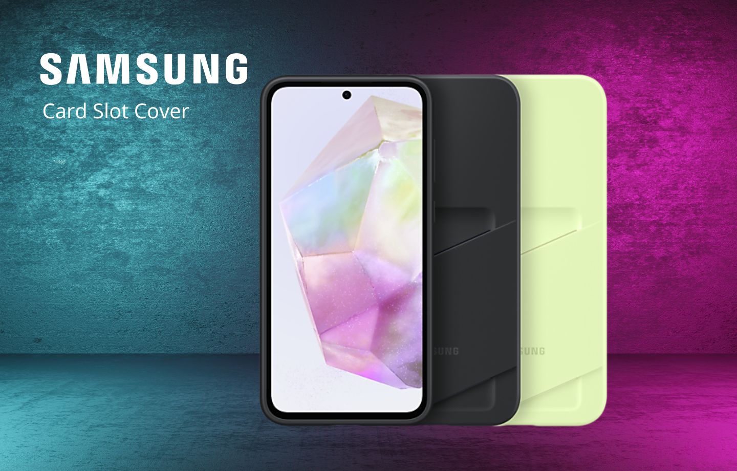 Dėklas Samsung Galaxy A35 Card Slot Cover Juodas aprašymas - Prekės nuotrauka Dėklas Samsung Galaxy A35 Card Slot Cover Juodas aprašymas - Prekės nuotrauka