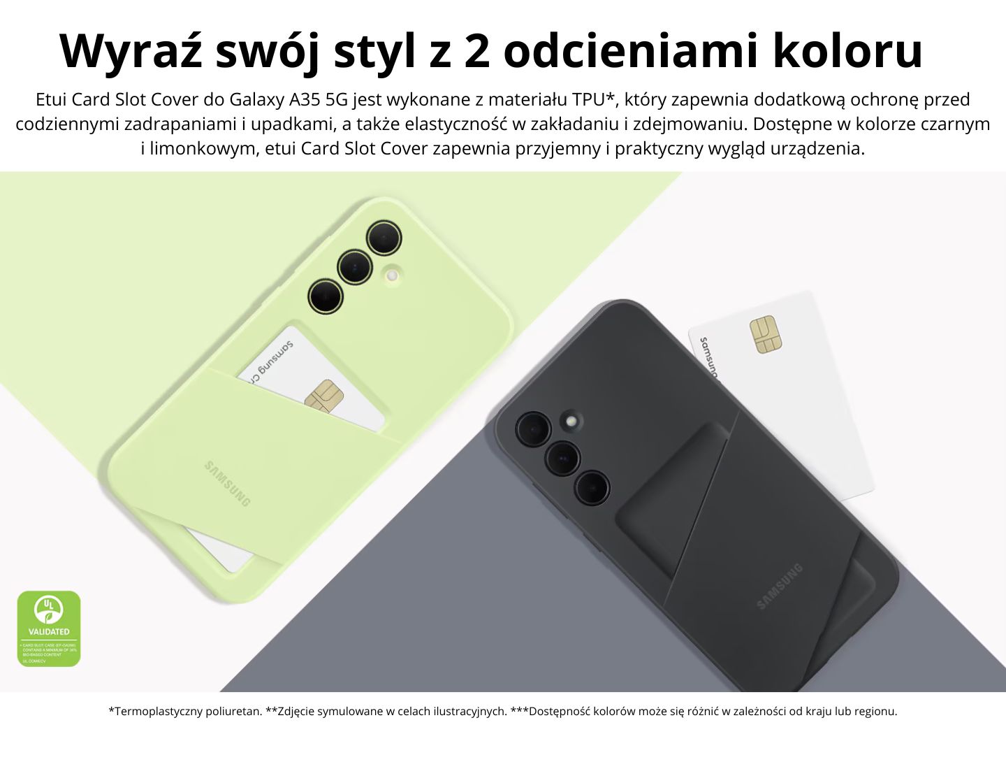 Dėklas Samsung Galaxy A35 Card Slot Cover Juodas aprašymas - Prekės nuotrauka Dėklas Samsung Galaxy A35 Card Slot Cover Juodas aprašymas - Prekės nuotrauka
