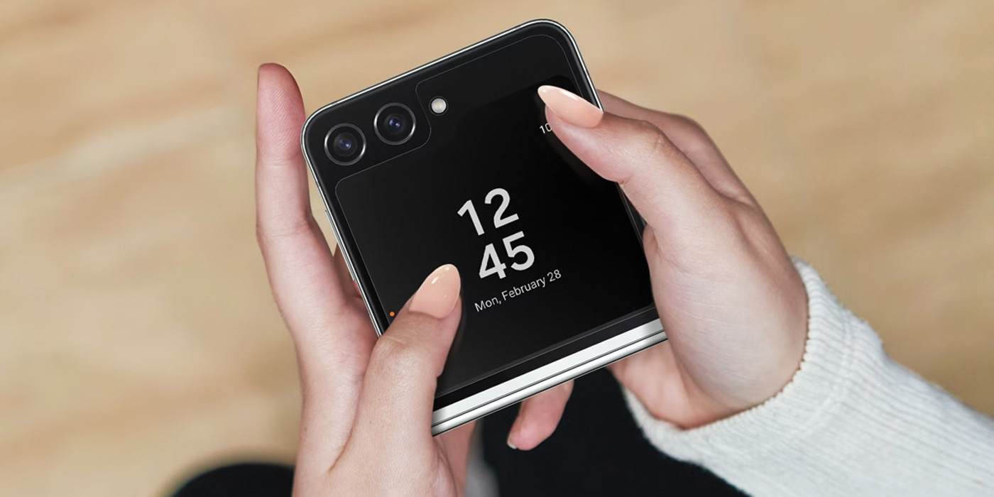 UF731CTE priekinė apsauginė plėvelė, skirta Samsung Galaxy Flip 5, skaidri (skaidri) aprašymas - Prekės nuotrauka UF731CTE priekinė apsauginė plėvelė, skirta Samsung Galaxy Flip 5, skaidri (skaidri) aprašymas - Prekės nuotrauka
