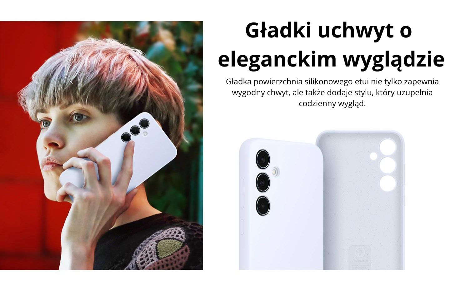 Dėklas Samsung Galaxy A55 Silicone Cover Juodas aprašymas - Prekės nuotrauka