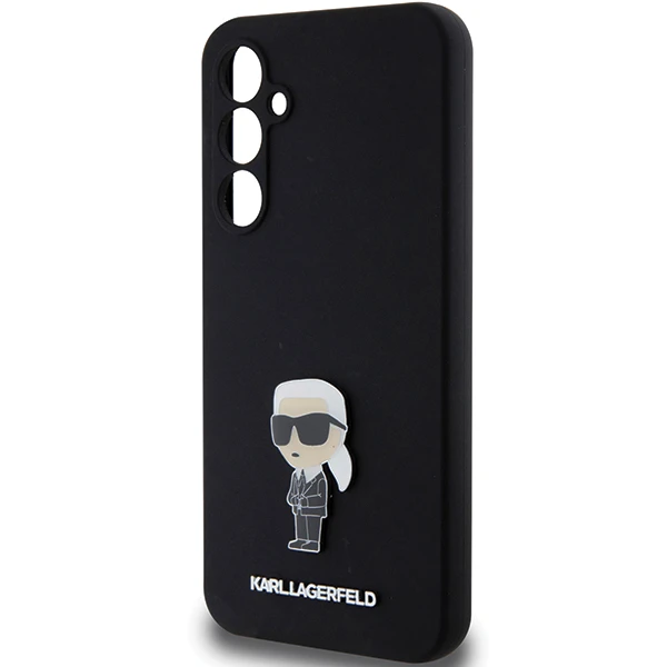 Dėklas Karl Lagerfeld KLHCS23FEMHKNPK S23 FE S711 Juodas/Juodas SILICONE IKONIK METAL PIN aprašymas - Prekės nuotrauka Dėklas Karl Lagerfeld KLHCS23FEMHKNPK S23 FE S711 Juodas/Juodas SILICONE IKONIK METAL PIN aprašymas - Prekės nuotrauka