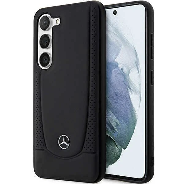 Mercedes Benz Samsung Galaxy S23 FE Mercedes Odinis Dėklas Urban (MEHCS23FEARMBK) juodos spalvos aprašymas - Prekės nuotrauka Mercedes Benz Samsung Galaxy S23 FE Mercedes Odinis Dėklas Urban (MEHCS23FEARMBK) juodos spalvos aprašymas - Prekės nuotrauka