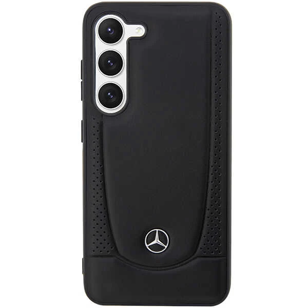 Mercedes Benz Samsung Galaxy S23 FE Mercedes Odinis Dėklas Urban (MEHCS23FEARMBK) juodos spalvos aprašymas - Prekės nuotrauka Mercedes Benz Samsung Galaxy S23 FE Mercedes Odinis Dėklas Urban (MEHCS23FEARMBK) juodos spalvos aprašymas - Prekės nuotrauka