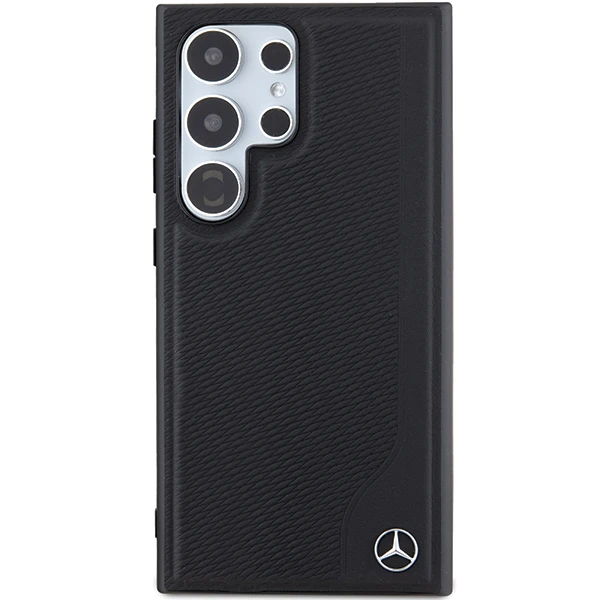 Mercedes Benz Samsung Galaxy S24 Mercedes Odinis Dėklas Debossed Line MagSafe (MEHMS24S23RBGVK) juodos spalvos aprašymas - Prekės nuotrauka Mercedes Benz Samsung Galaxy S24 Mercedes Odinis Dėklas Debossed Line MagSafe (MEHMS24S23RBGVK) juodos spalvos aprašymas - Prekės nuotrauka