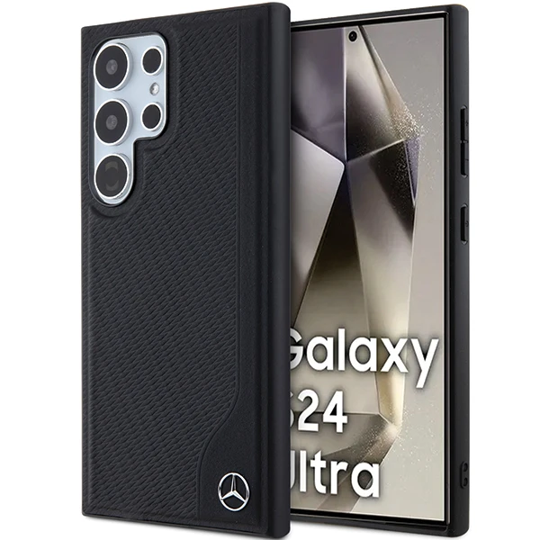 Mercedes Benz Samsung Galaxy S24 Mercedes Odinis Dėklas Debossed Line MagSafe (MEHMS24S23RBGVK) juodos spalvos aprašymas - Prekės nuotrauka Mercedes Benz Samsung Galaxy S24 Mercedes Odinis Dėklas Debossed Line MagSafe (MEHMS24S23RBGVK) juodos spalvos aprašymas - Prekės nuotrauka