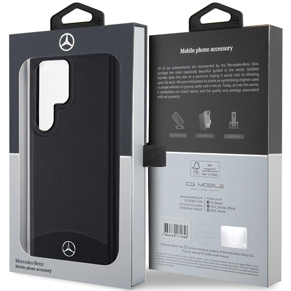 Mercedes Benz Samsung Galaxy S24 Mercedes Odinis Dėklas Textured & Plain MagSafe (MEHMS24S23RBARK) juodos spalvos aprašymas - Prekės nuotrauka Mercedes Benz Samsung Galaxy S24 Mercedes Odinis Dėklas Textured & Plain MagSafe (MEHMS24S23RBARK) juodos spalvos aprašymas - Prekės nuotrauka