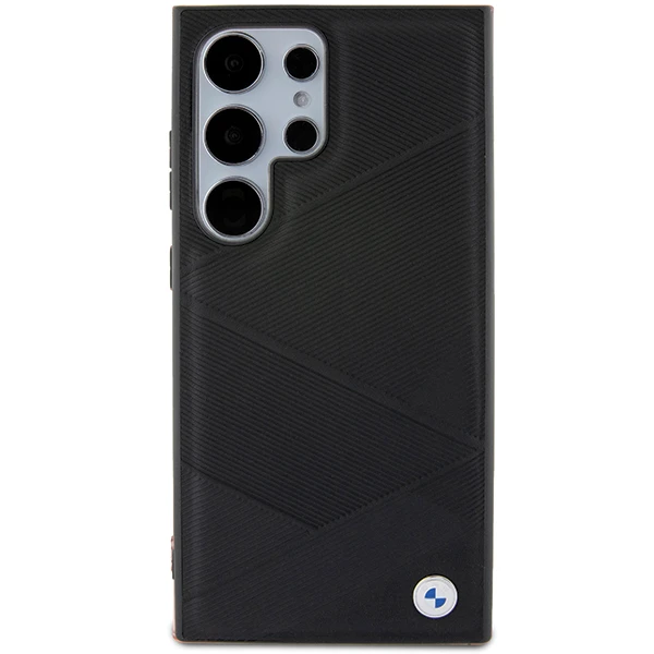 Samsung Galaxy S24 Ultra BMW dėklas Signature odinis Crossing Lines Pattern (BMHCS24L23RCGPK) juodos spalvos aprašymas - Prekės nuotrauka Samsung Galaxy S24 Ultra BMW dėklas Signature odinis Crossing Lines Pattern (BMHCS24L23RCGPK) juodos spalvos aprašymas - Prekės nuotrauka