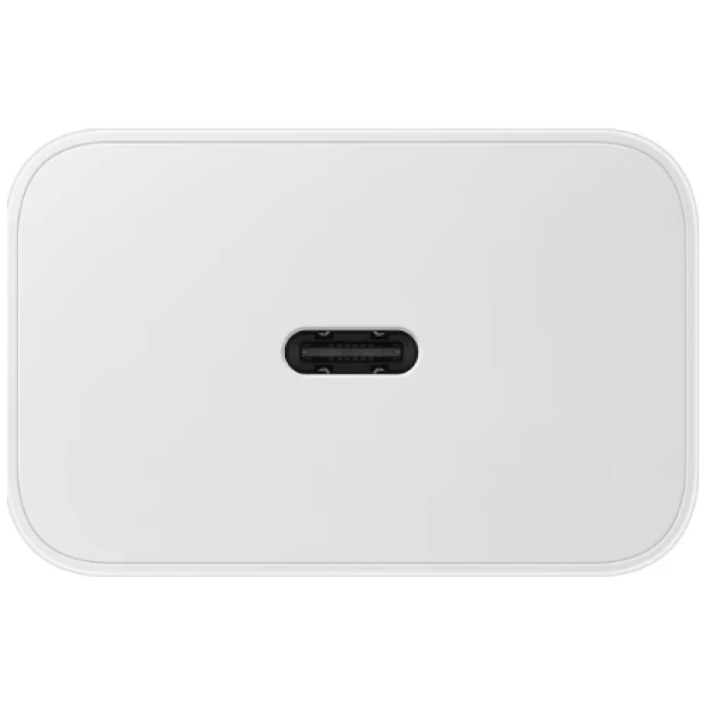 Samsung T4511 PD 45W laidinis įkroviklis su USB-C/USB-C 5A kabeliu baltos spalvos aprašymas - Prekės nuotrauka