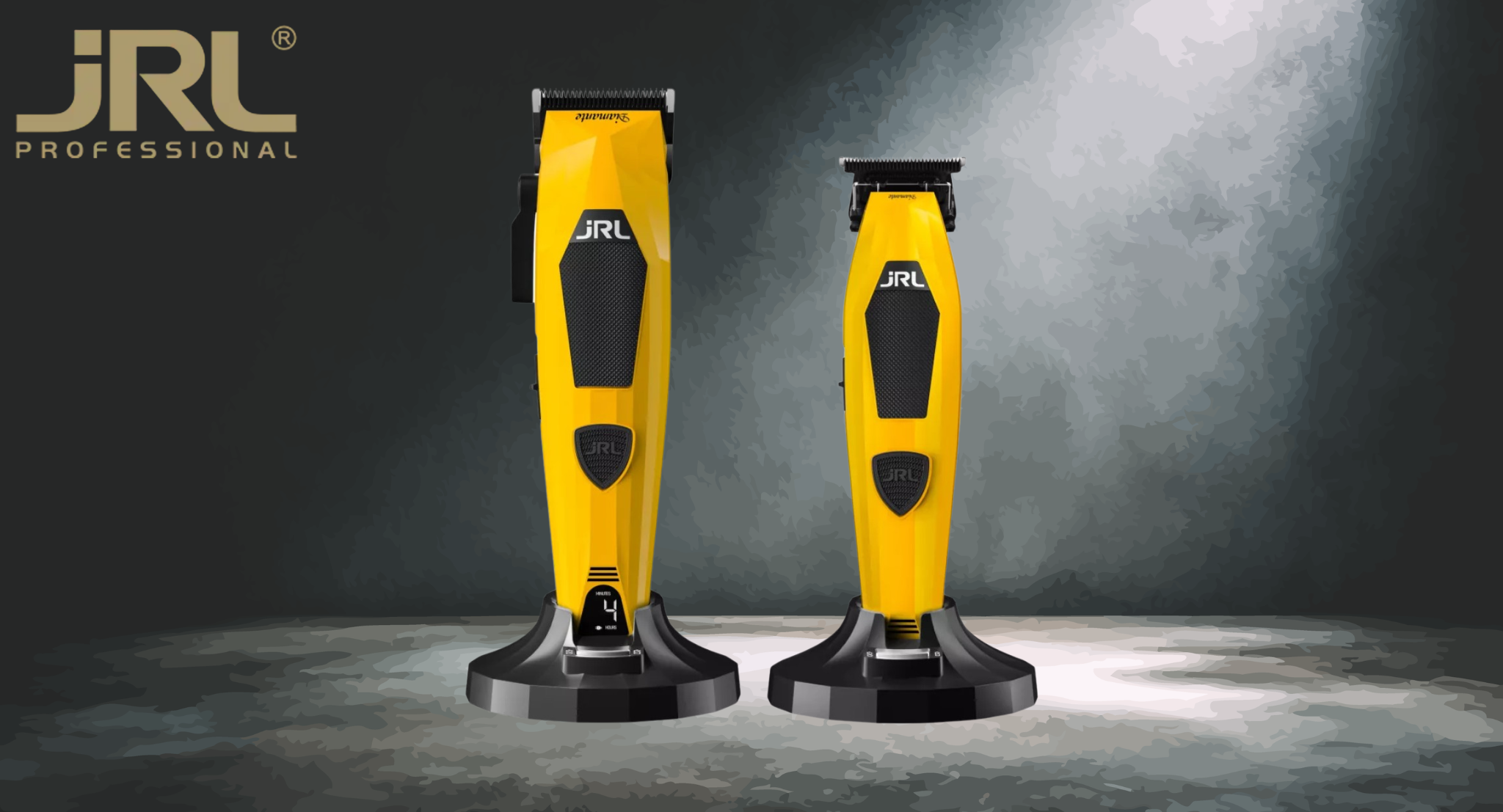 Set 2-in-1 JRL Diamante Clipper + Diamante Trimmer yellow aprašymas - Prekės nuotrauka