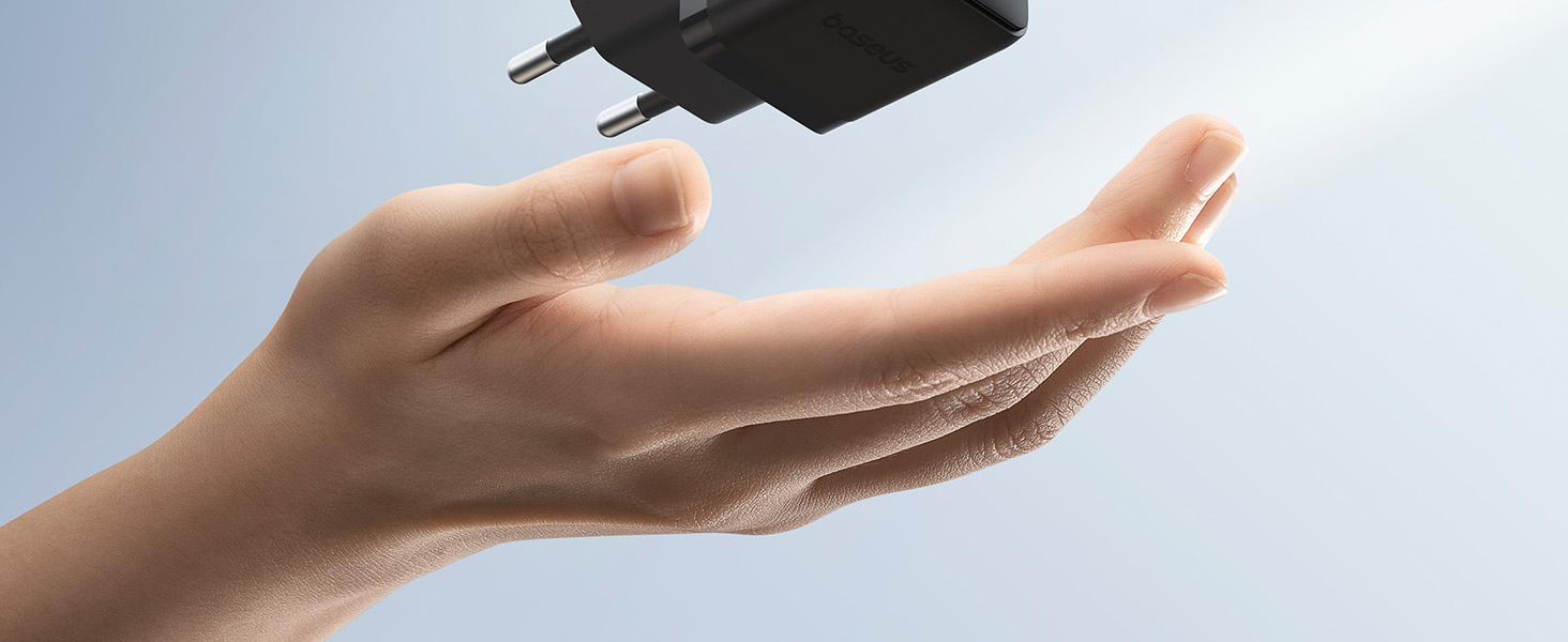 Baseus Palm 30W USB-C - juoda aprašymas - Prekės nuotrauka