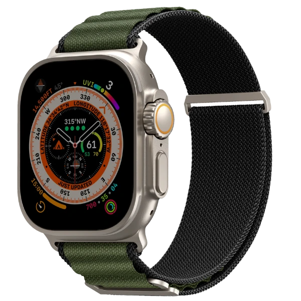 Skinarma apyrankė Kobu Apple Watch Ultra 49/45/44mm olive aprašymas - Prekės nuotrauka Skinarma apyrankė Kobu Apple Watch Ultra 49/45/44mm olive aprašymas - Prekės nuotrauka