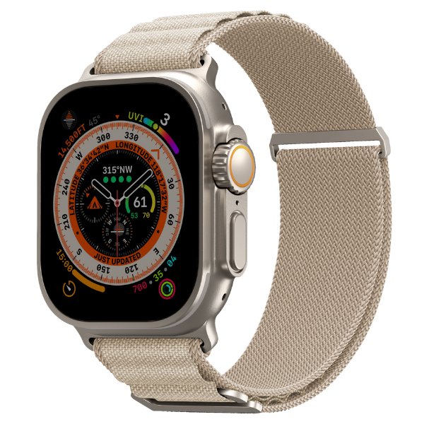 Skinarma Band Kobu Apple Watch Ultra 49/45/44mm dramblio kaulo spalvos aprašymas - Prekės nuotrauka Skinarma Band Kobu Apple Watch Ultra 49/45/44mm dramblio kaulo spalvos aprašymas - Prekės nuotrauka