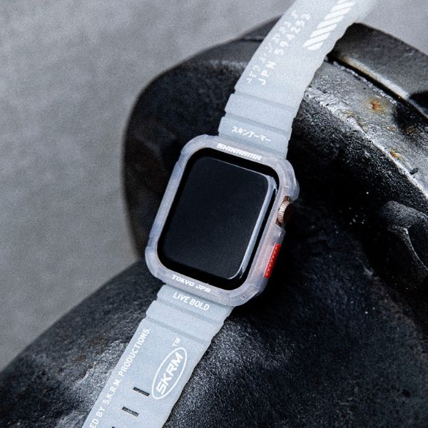 Skinarma Band Shokku laikrodžio dirželis 45/44/42mm mėlynas aprašymas - Prekės nuotrauka