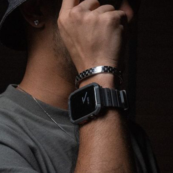 Skinarma Band Shokku laikrodžio dirželis 49/45/44mm elektrinė geltona aprašymas - Prekės nuotrauka