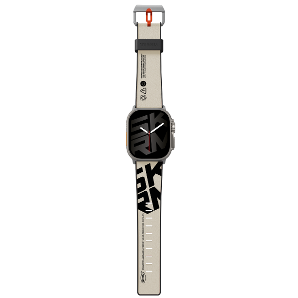 Skinarma Band Spunk laikrodžio dirželis Watch Ultra 49mm dramblio kaulo spalvos aprašymas - Prekės nuotrauka
