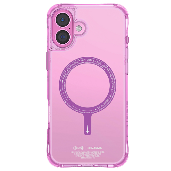 Dėklas Skinarma case Saido Apple iPhone 16 6.1″ Magnetic Charging rožinės spalvos aprašymas - Prekės nuotrauka Dėklas Skinarma case Saido Apple iPhone 16 6.1″ Magnetic Charging rožinės spalvos aprašymas - Prekės nuotrauka