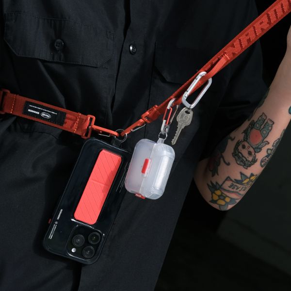 Skinarma dėklas Axon iPhone 16 Pro 6.3″ Magnetic Charging + Grip Stand juodos spalvos aprašymas - Prekės nuotrauka