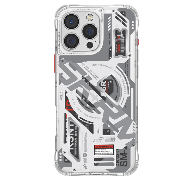 Skinarma dėklas Ekho iPhone 16 Pro 6.3″ magnetinis įkrovimas skaidrus aprašymas - Prekės nuotrauka